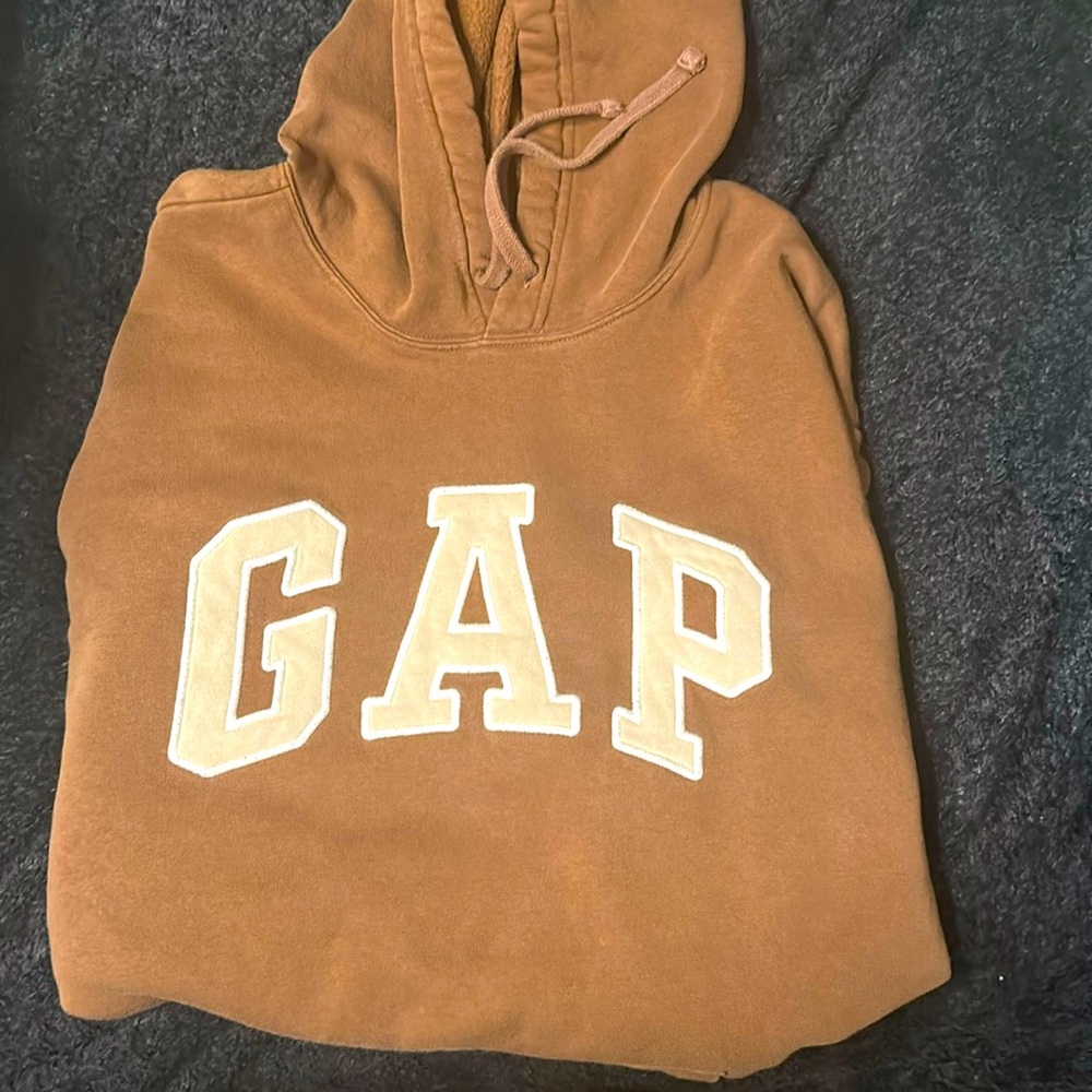 Brown gap hoodie